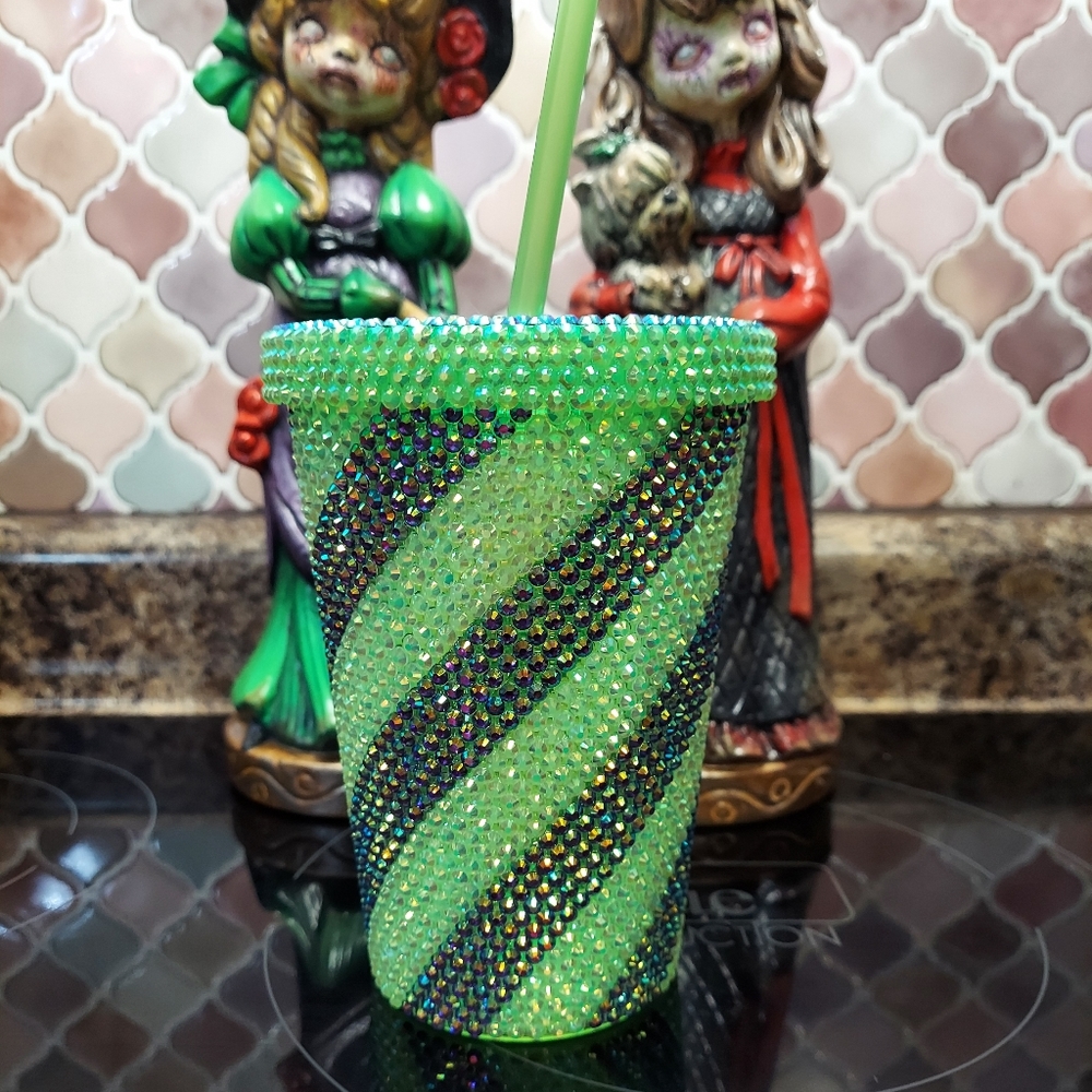 Rhinestone tumbler